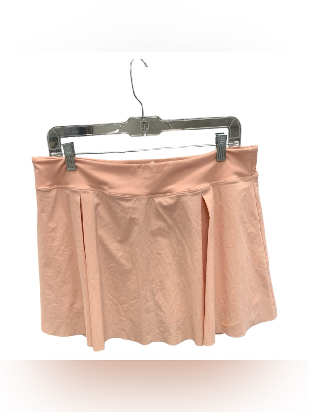 Nike Peach Pleated Skater Skirt Size XL